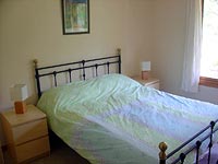 Ground floor bedroom  at Oakhill self-catering cottage on the North Norfolk coast
